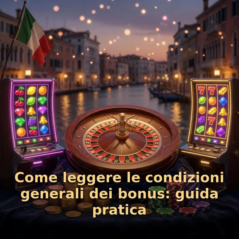 Come leggere le condizioni generali dei bonus: guida pratica